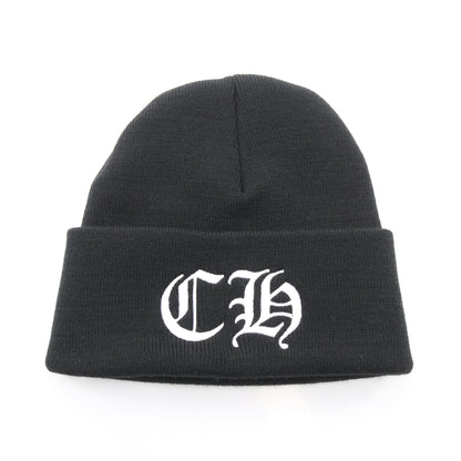 CHロゴ エンブロイダリー ニット帽 ビーニー ブラック クロムハーツ 財布・小物 Chrome Hearts