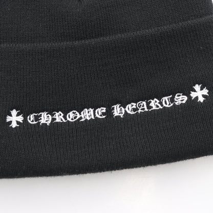 CHロゴ エンブロイダリー ニット帽 ビーニー ブラック クロムハーツ 財布・小物 Chrome Hearts