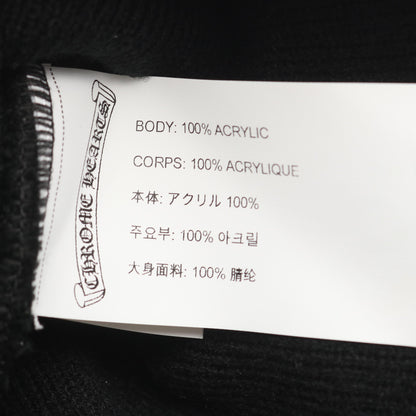CHロゴ エンブロイダリー ニット帽 ビーニー ブラック クロムハーツ 財布・小物 Chrome Hearts