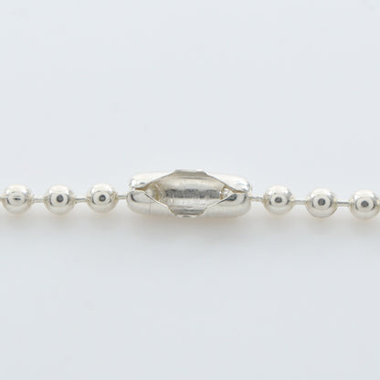 タイニーカットアウト クロスドッグタグ ボールチェーン ネックレス SV925 シルバー クロムハーツ アクセサリー Chrome Hearts