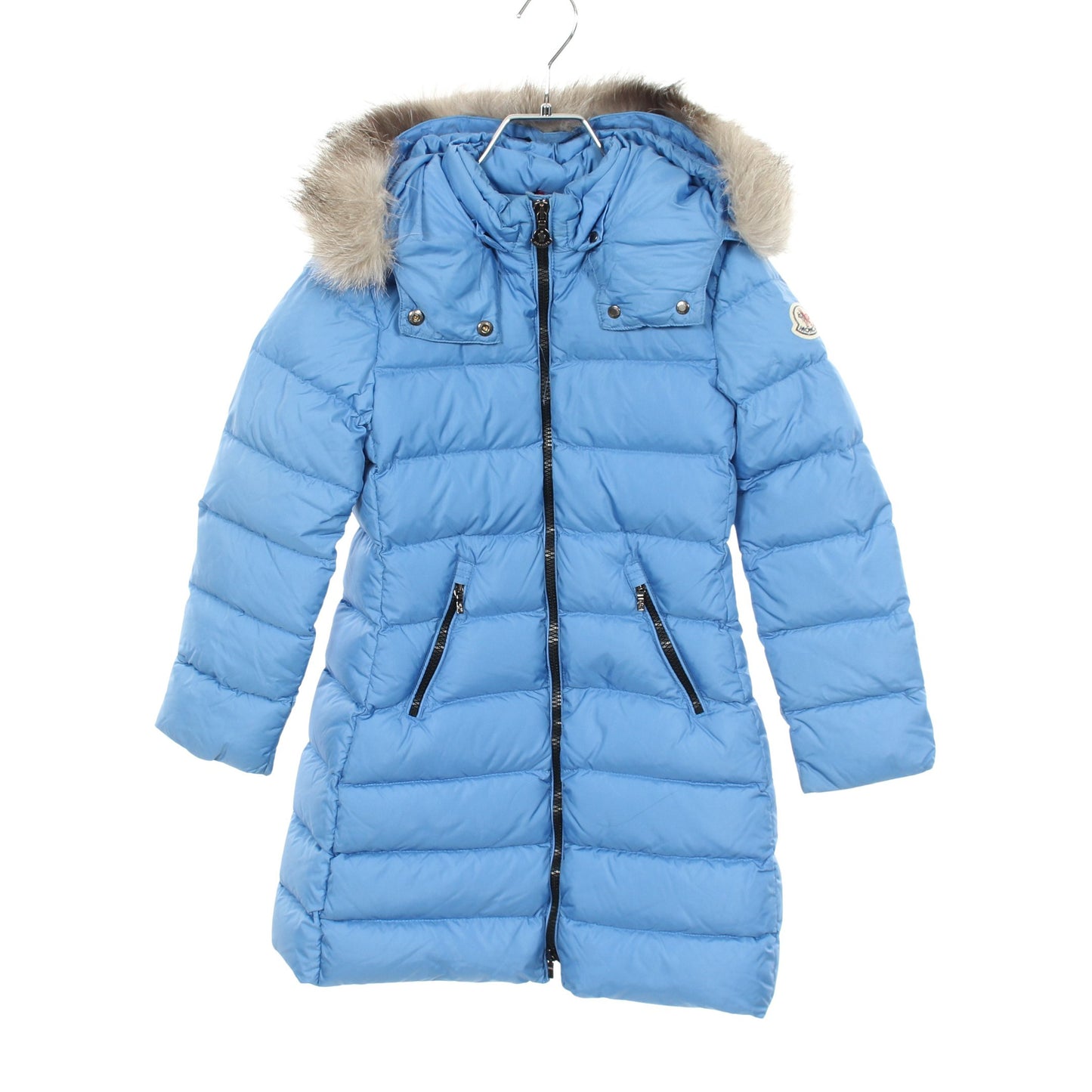ABELLE キッズ ダウンコート ナイロン ブルー モンクレール アウター MONCLER