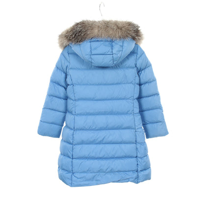 ABELLE キッズ ダウンコート ナイロン ブルー モンクレール アウター MONCLER