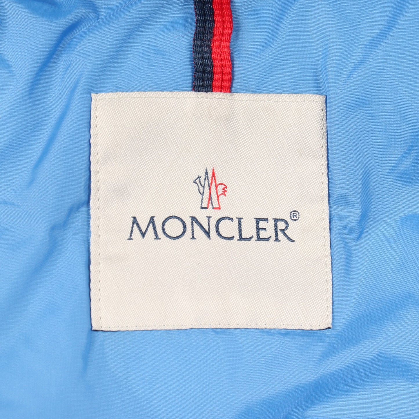 ABELLE キッズ ダウンコート ナイロン ブルー モンクレール アウター MONCLER