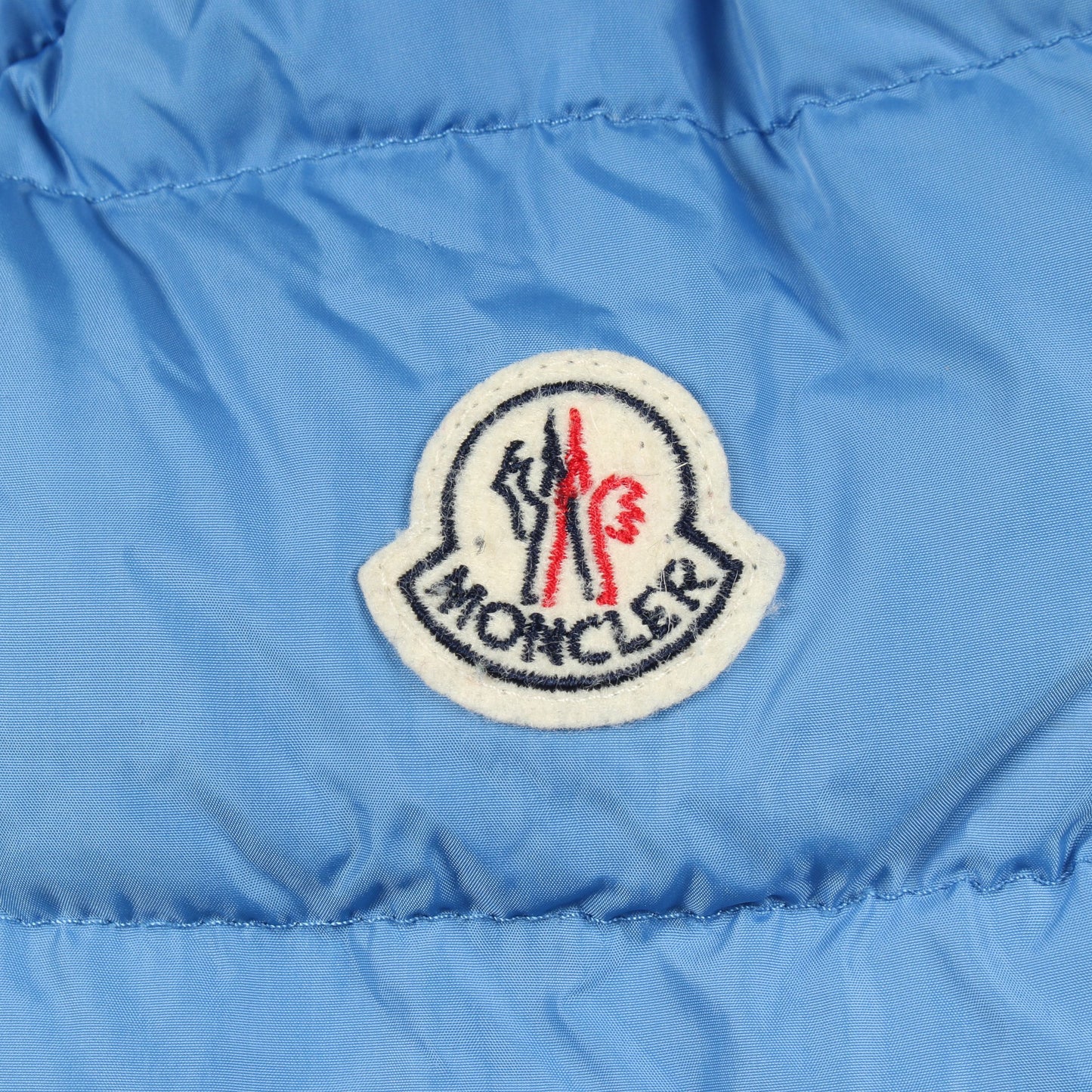 ABELLE キッズ ダウンコート ナイロン ブルー モンクレール アウター MONCLER