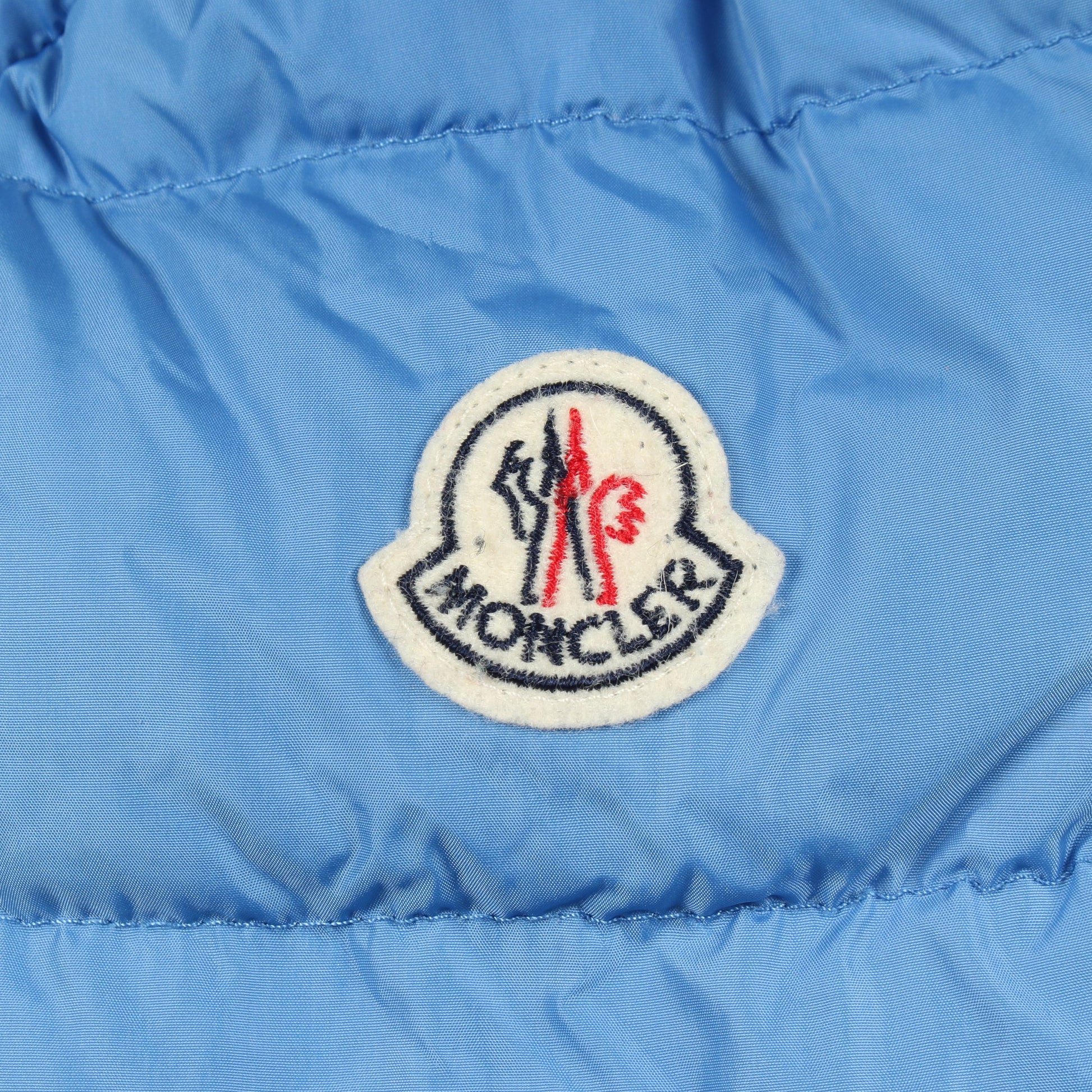 ABELLE キッズ ダウンコート ナイロン ブルー モンクレール アウター MONCLER