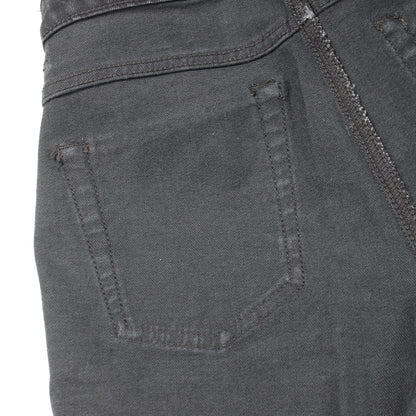 スリム デニムパンツ コットン ブラック サンローランパリ ボトムス SAINT LAURENT PARIS