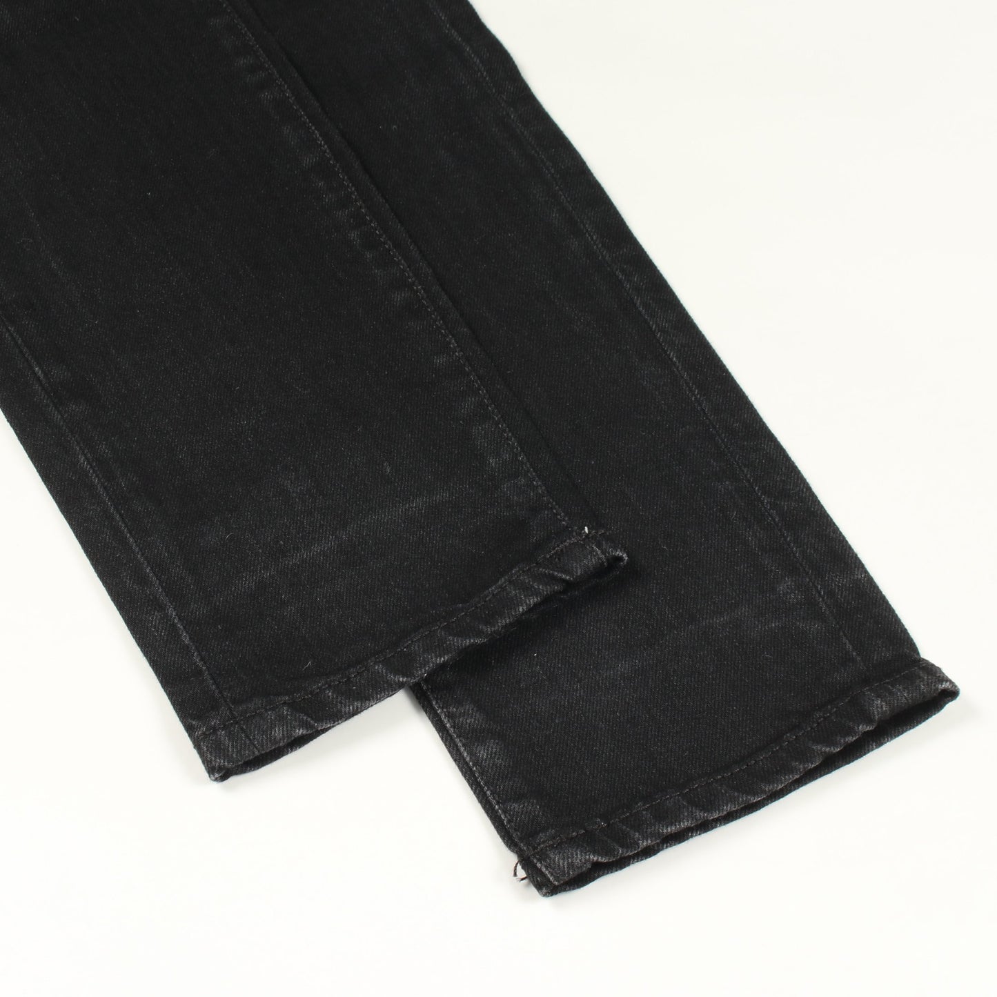 スリム デニムパンツ コットン ブラック サンローランパリ ボトムス SAINT LAURENT PARIS