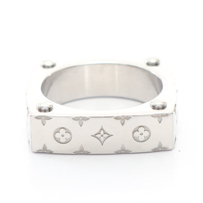 モノグラムボールド リング 指輪 シルバー ルイヴィトン アクセサリー LOUIS VUITTON