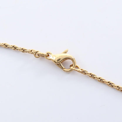 CDロゴ ネックレス GP ラインストーン ゴールド クリア クリスチャンディオール アクセサリー Christian Dior