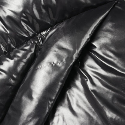 W'S GLOSSY ELBERON RDS DOWN JACKET フード付き クロップド ダウンジャケット ナイロン ブラック ザノースフェイス ホワイトレーベル アウター THE NORTH FACE WHITE LABEL