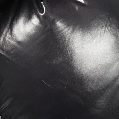 W'S GLOSSY ELBERON RDS DOWN JACKET フード付き クロップド ダウンジャケット ナイロン ブラック ザノースフェイス ホワイトレーベル アウター THE NORTH FACE WHITE LABEL