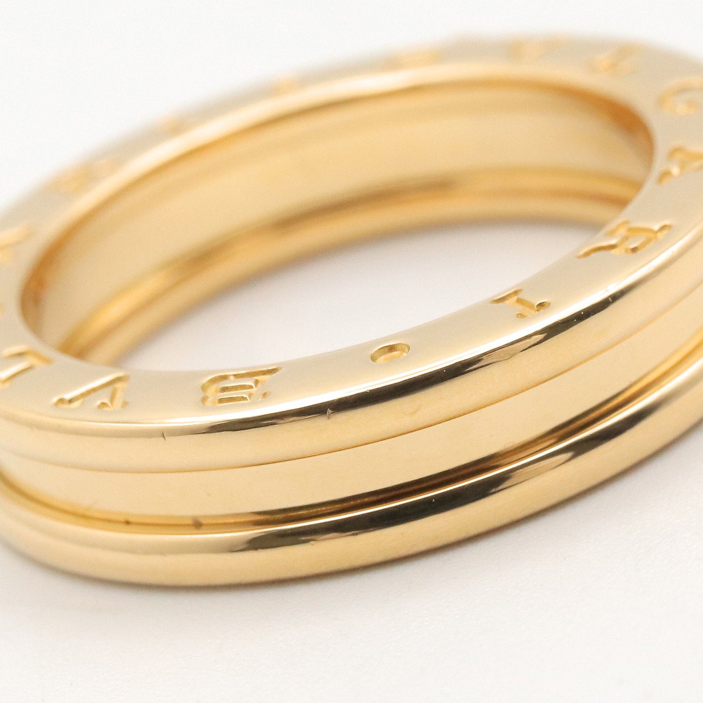 B-zero1 リング 1バンド リング 指輪 K18YG ゴールド イエローゴールド ブルガリ アクセサリー BVLGARI