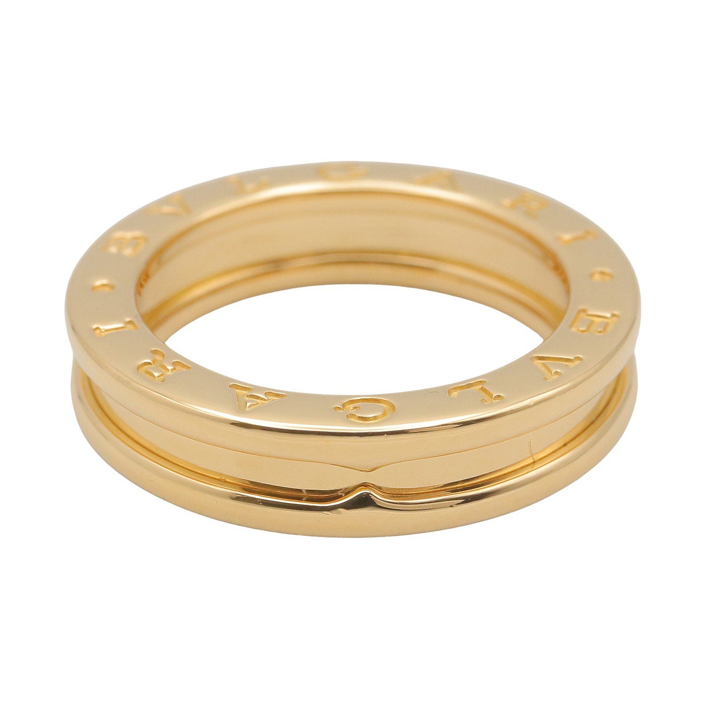B-zero1 リング 1バンド リング 指輪 K18YG ゴールド イエローゴールド ブルガリ アクセサリー BVLGARI