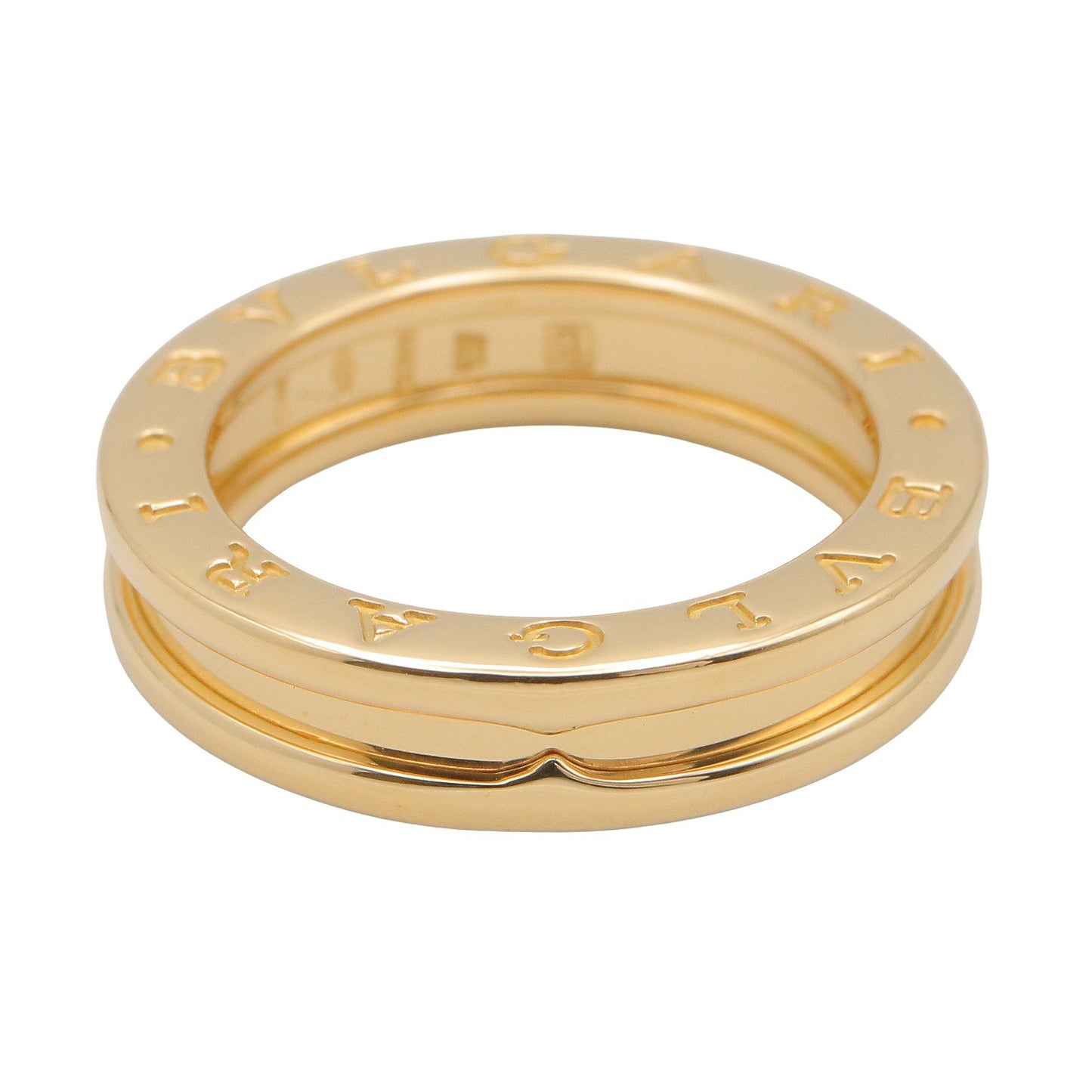 B-zero1 リング 1バンド リング 指輪 K18YG ゴールド イエローゴールド ブルガリ アクセサリー BVLGARI