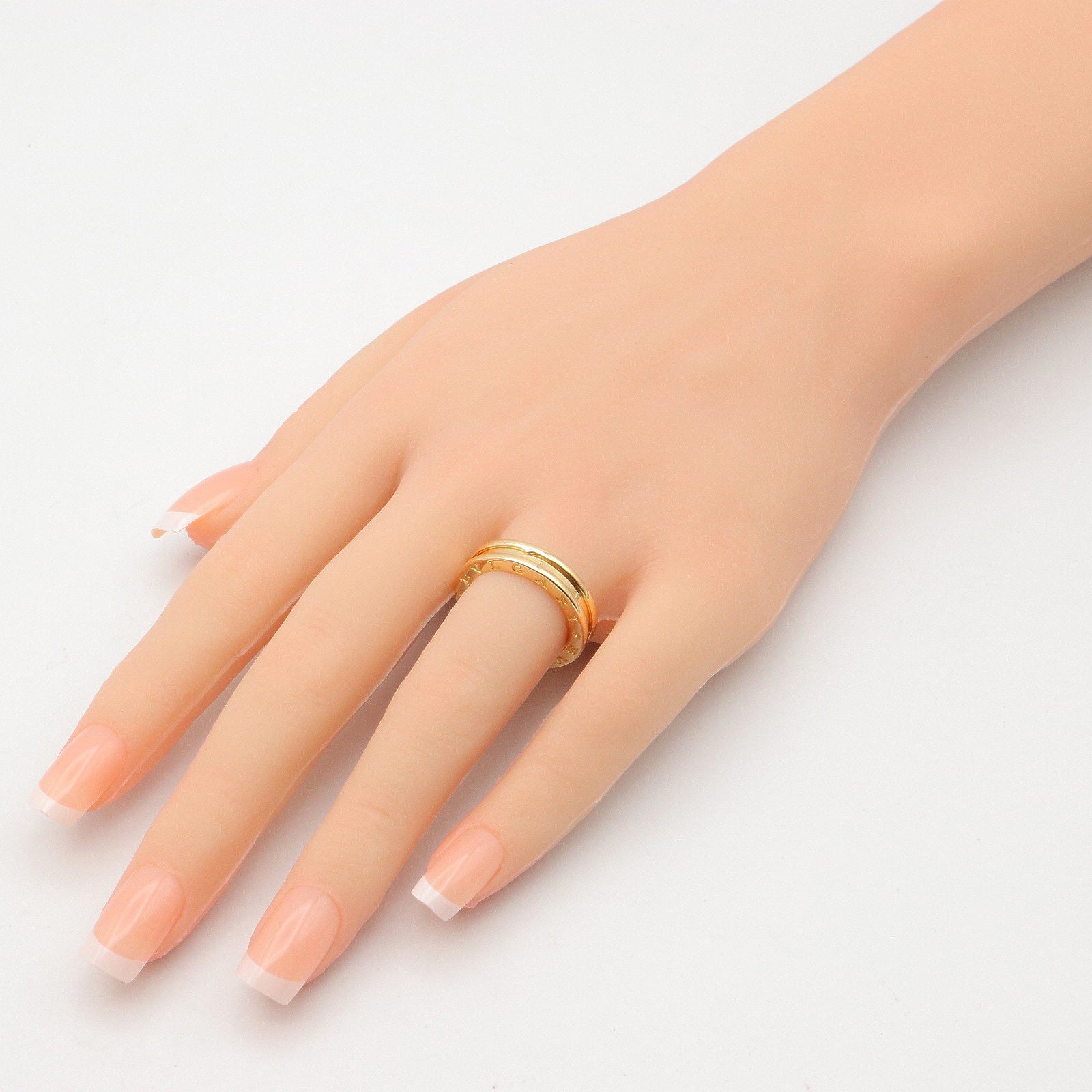 B-zero1 リング 1バンド リング 指輪 K18YG ゴールド イエローゴールド ブルガリ アクセサリー BVLGARI