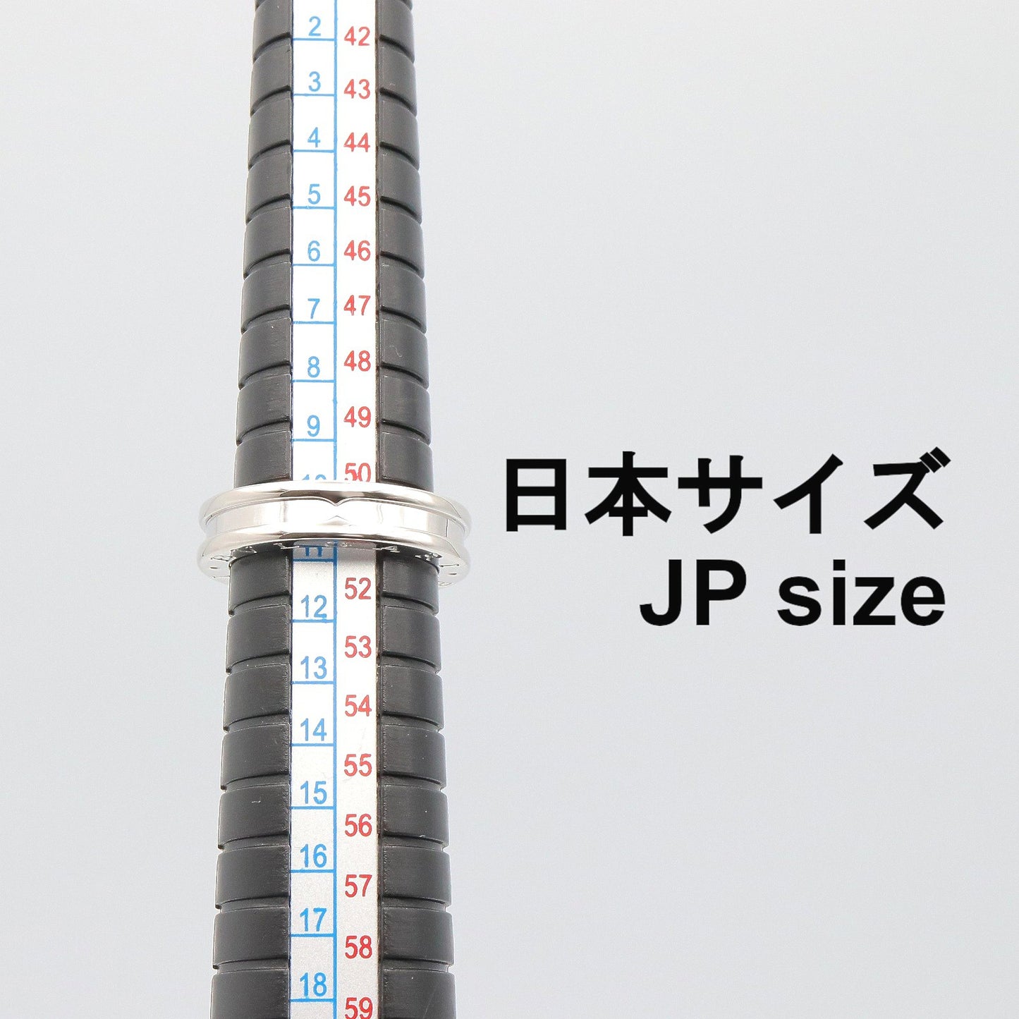 B-zero1 リング 1バンド リング 指輪 K18WG シルバー ホワイトゴールド ブルガリ アクセサリー BVLGARI
