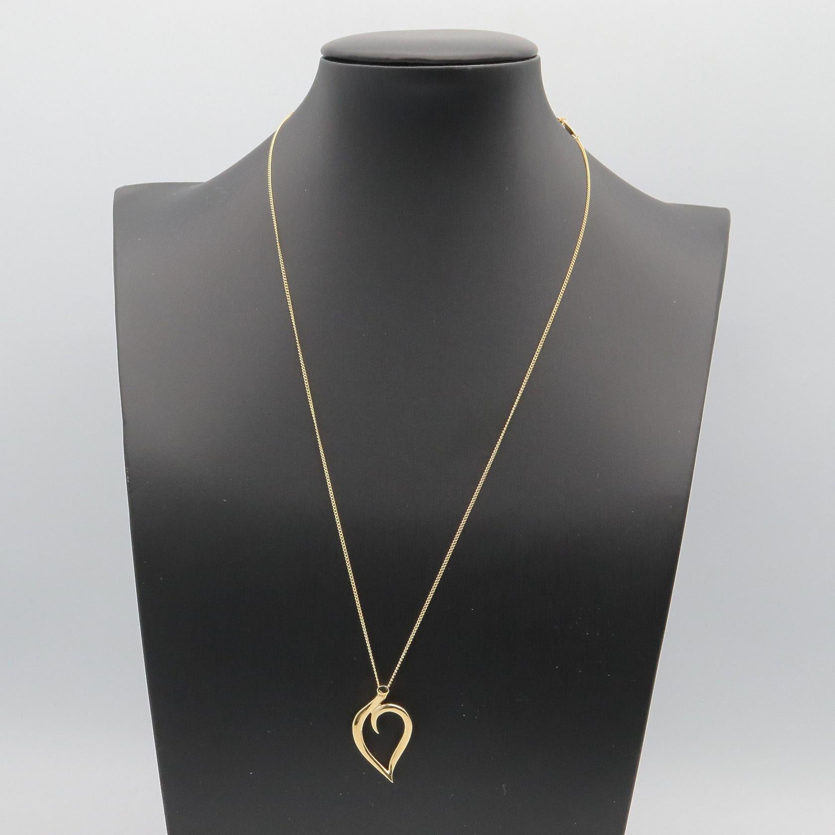 リーフ ネックレス ネックレス K18YG ゴールド イエローゴールド ティファニー アクセサリー TIFFANY & Co.