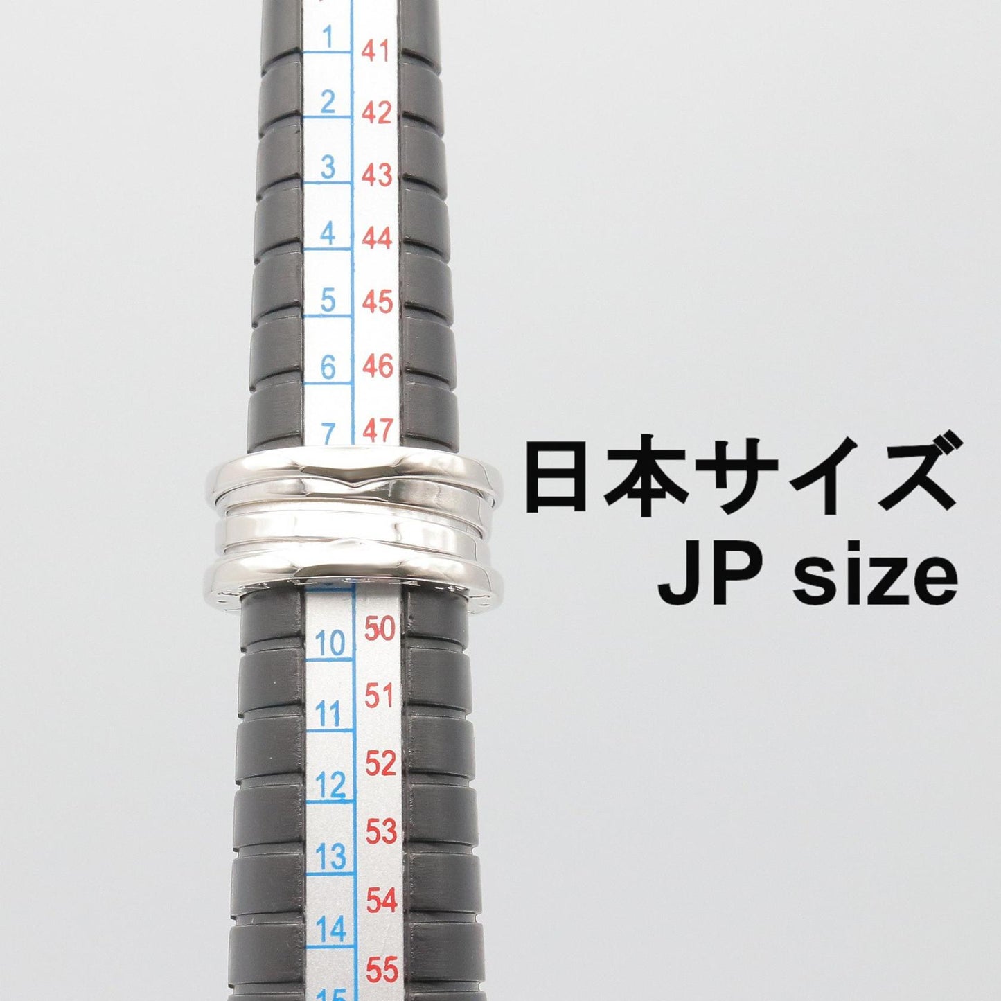 B-zero1 リング 3バンド リング 指輪 K18WG シルバー ホワイトゴールド ブルガリ アクセサリー BVLGARI