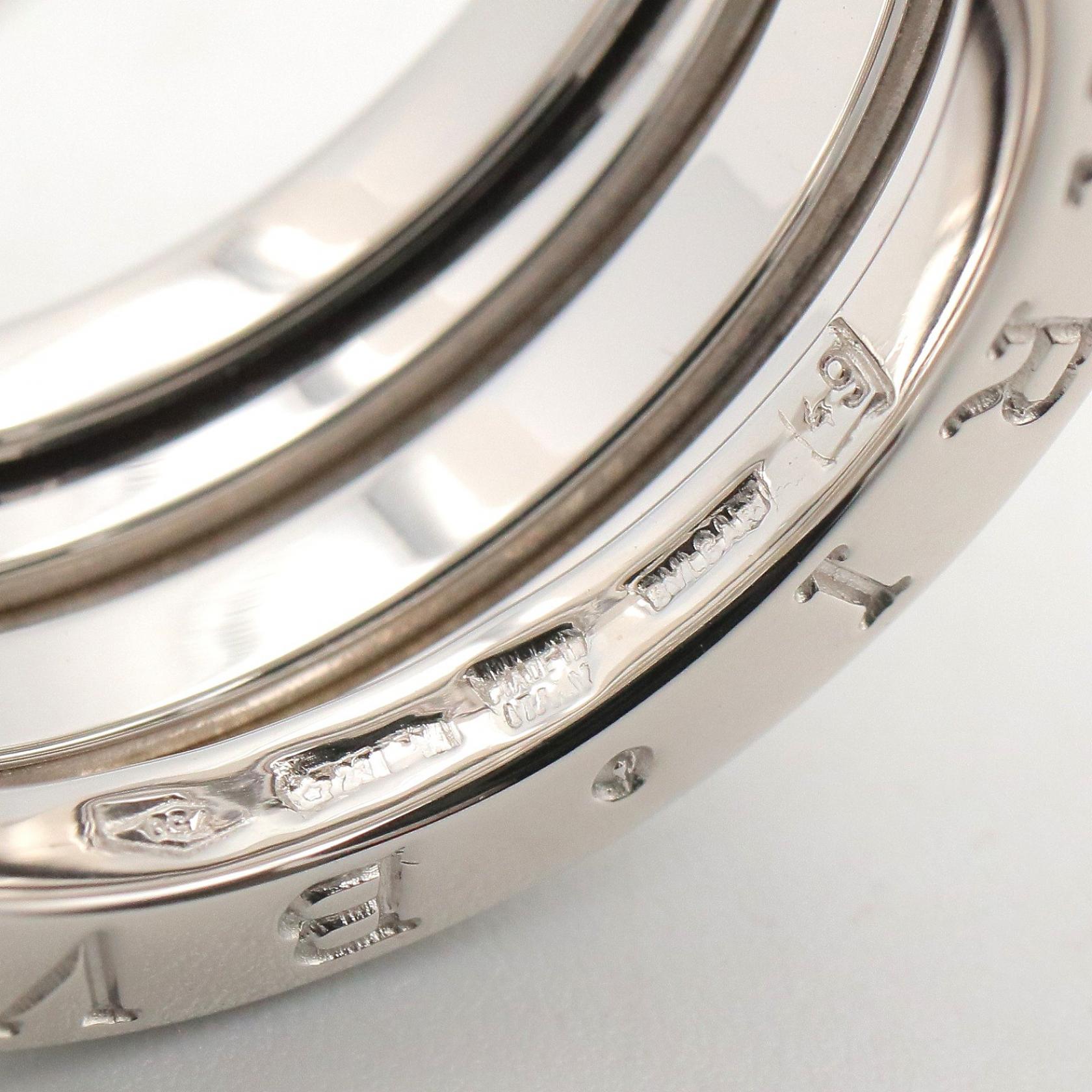 B-zero1 リング 3バンド リング 指輪 K18WG シルバー ホワイトゴールド ブルガリ アクセサリー BVLGARI