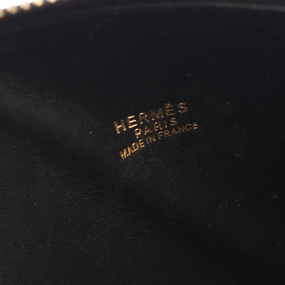 ボリード35 2WAY ハンドバッグ アルデンヌ ブラック ゴールド金具 ○X刻印 エルメス バッグ HERMES