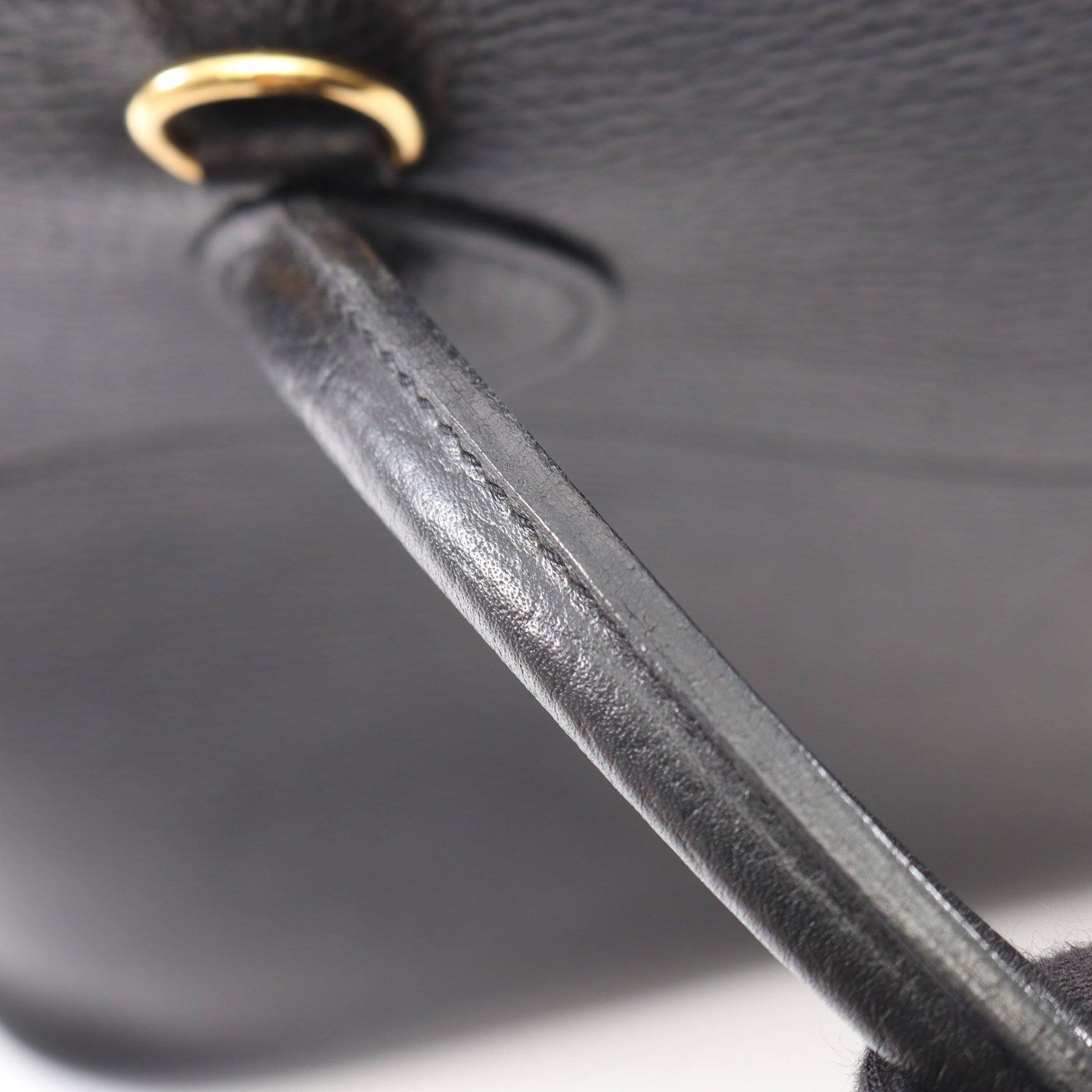 ボリード35 2WAY ハンドバッグ アルデンヌ ブラック ゴールド金具 ○X刻印 エルメス バッグ HERMES