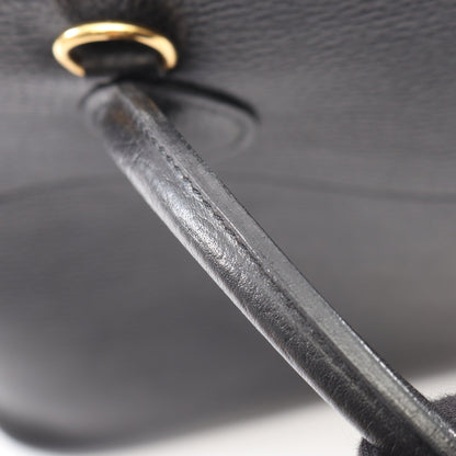 ボリード35 2WAY ハンドバッグ アルデンヌ ブラック ゴールド金具 ○X刻印 エルメス バッグ HERMES