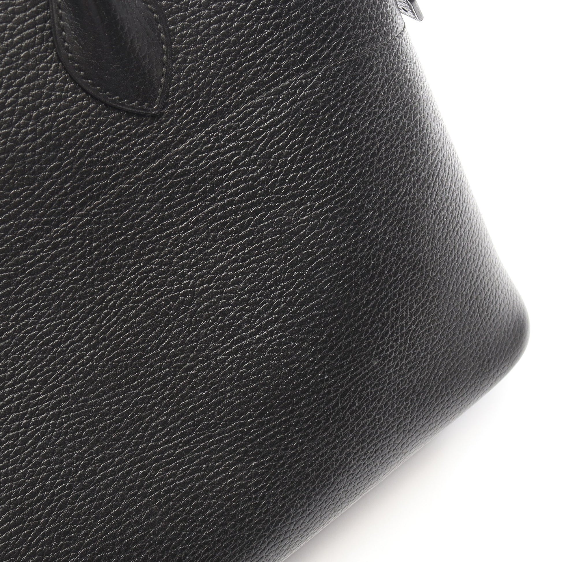 ボリード35 2WAY ハンドバッグ アルデンヌ ブラック ゴールド金具 ○X刻印 エルメス バッグ HERMES