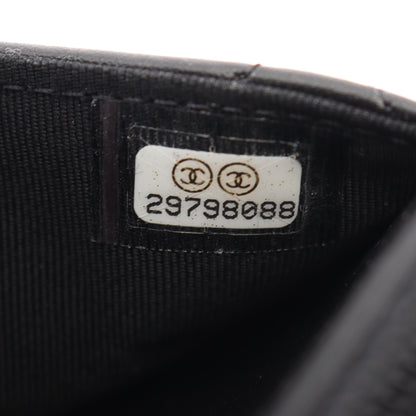 2.55 マトラッセ チェーンウォレット エイジドカーフスキン ブラック ゴールド金具 シャネル バッグ CHANEL