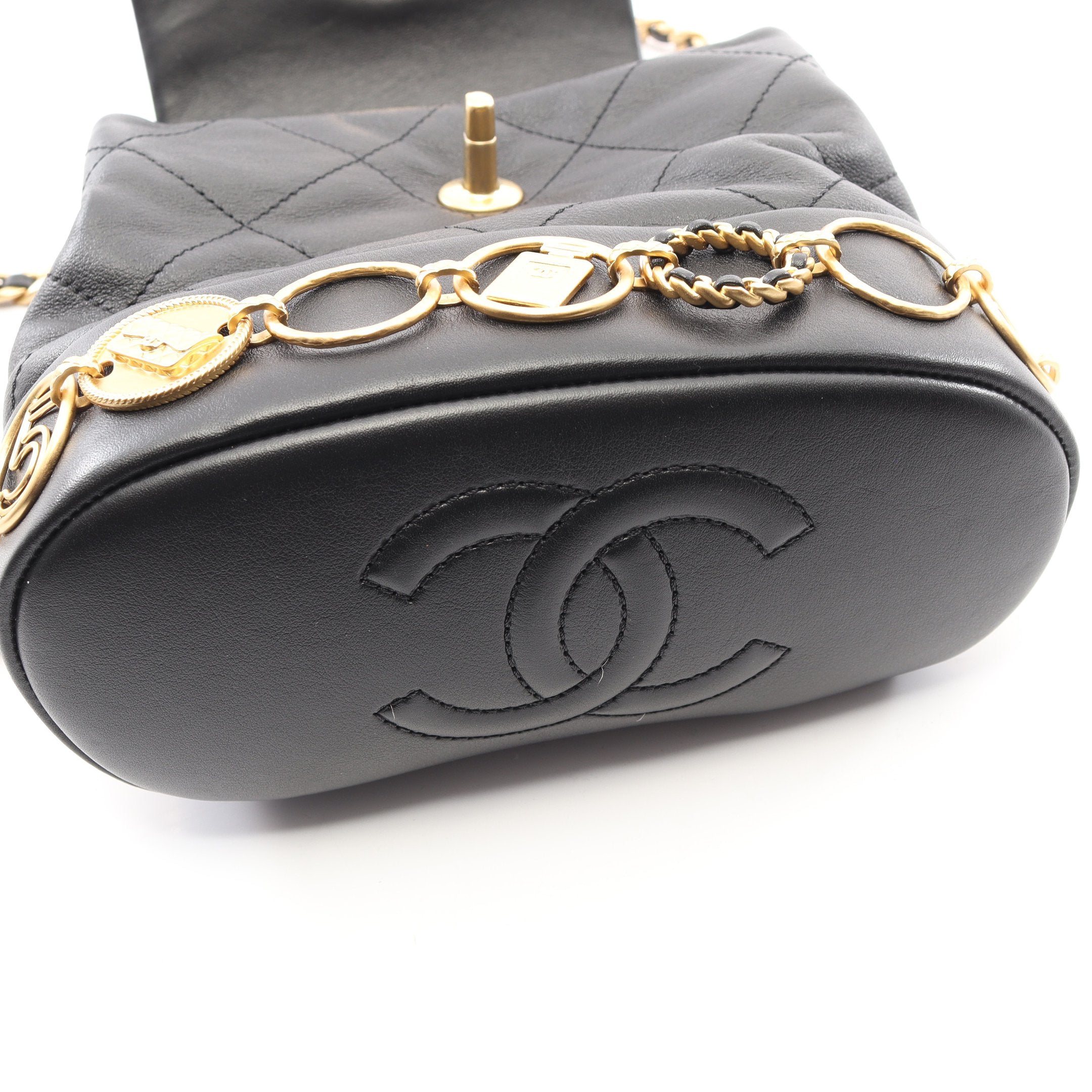 ◇即日発送◇ CHANELラムスキン マトラッセスモールバックパック ノベルティ マトラッセ スモール チェーン バックパック リュックサック