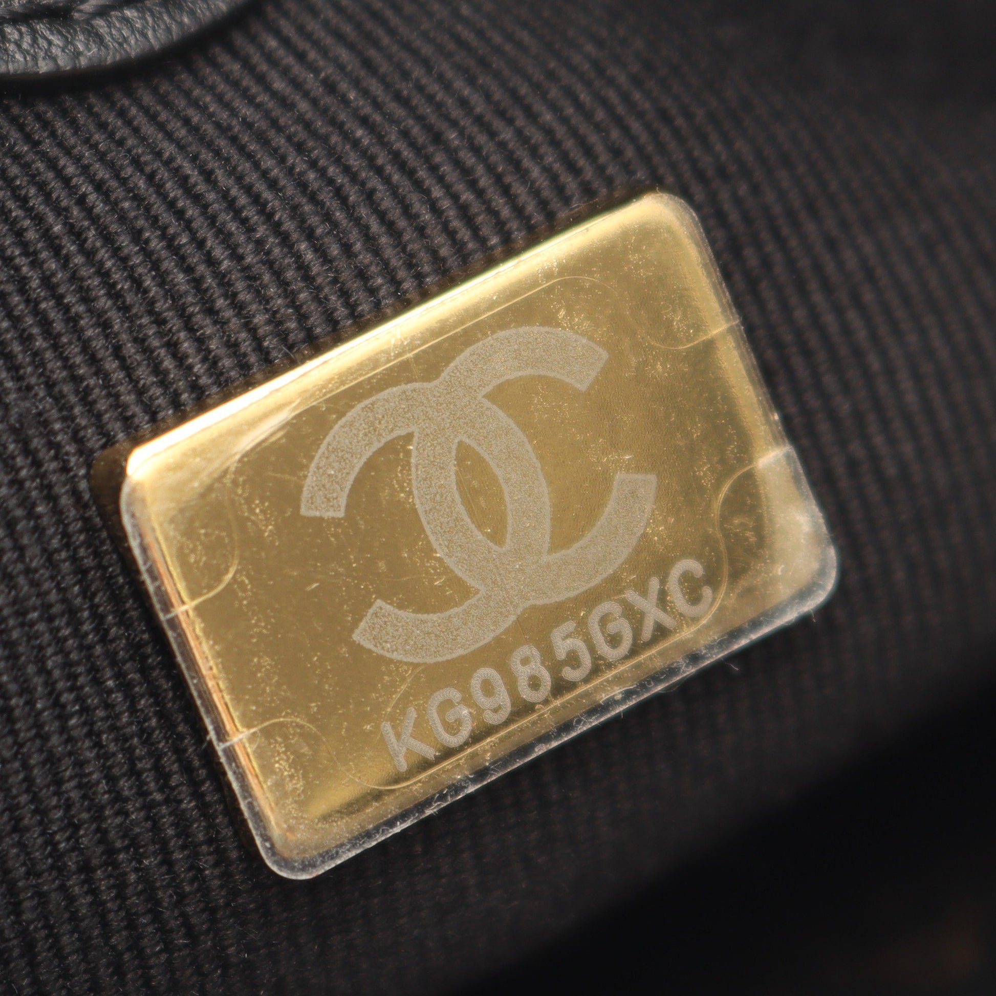 マトラッセ スモール チェーン バックパック リュックサック ラムスキン ブラック ゴールド金具 シャネル バッグ CHANEL