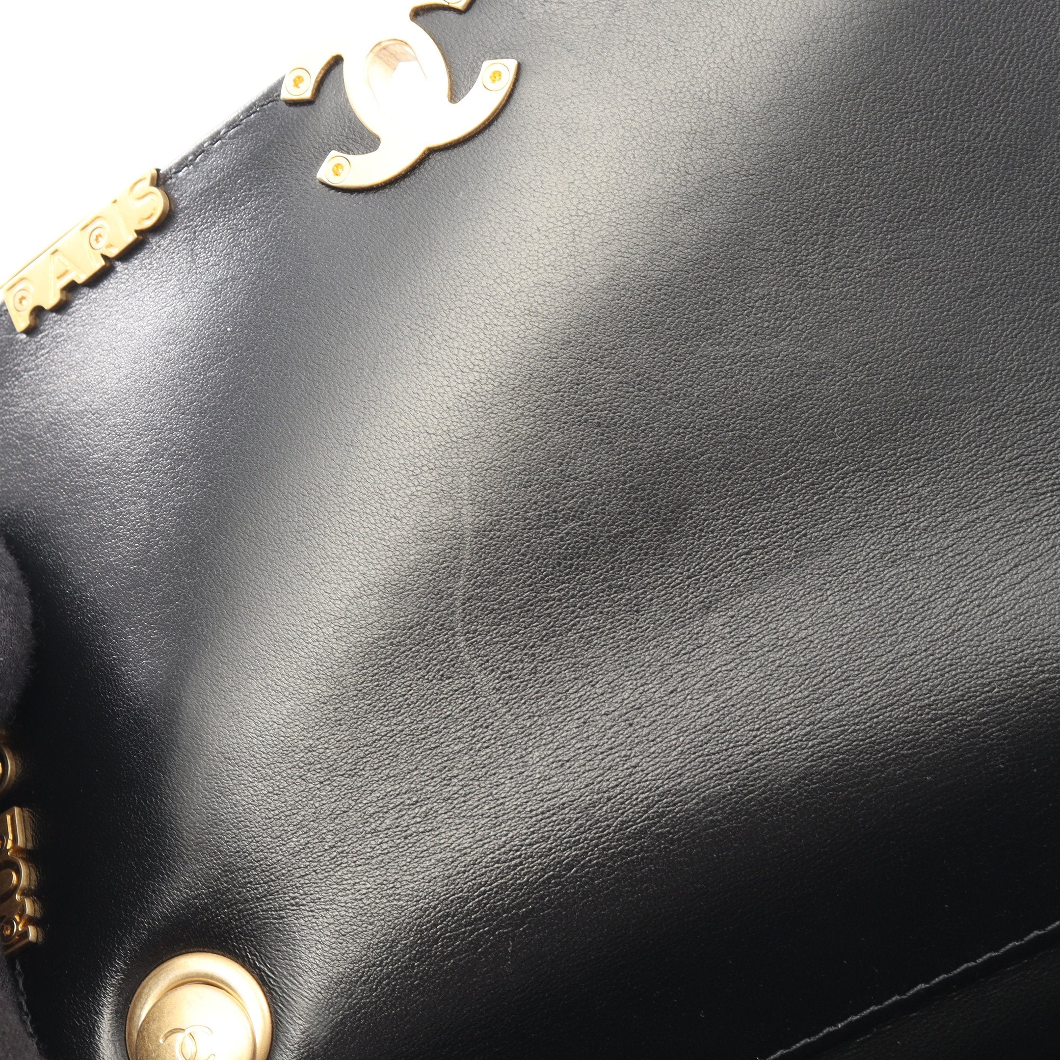 ※L@　CHANEL ミニフラップバッグ　ラムスキンゴールド金具 シャネル】トップハンドル ミニ フラップ バッグ ラムスキン (CHANEL