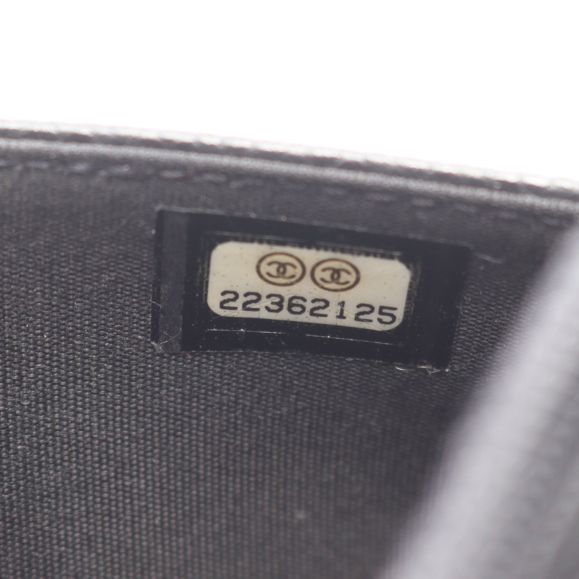 ココマーク チェーンウォレット レザー エナメルレザー ブラック シルバー金具 シャネル バッグ CHANEL