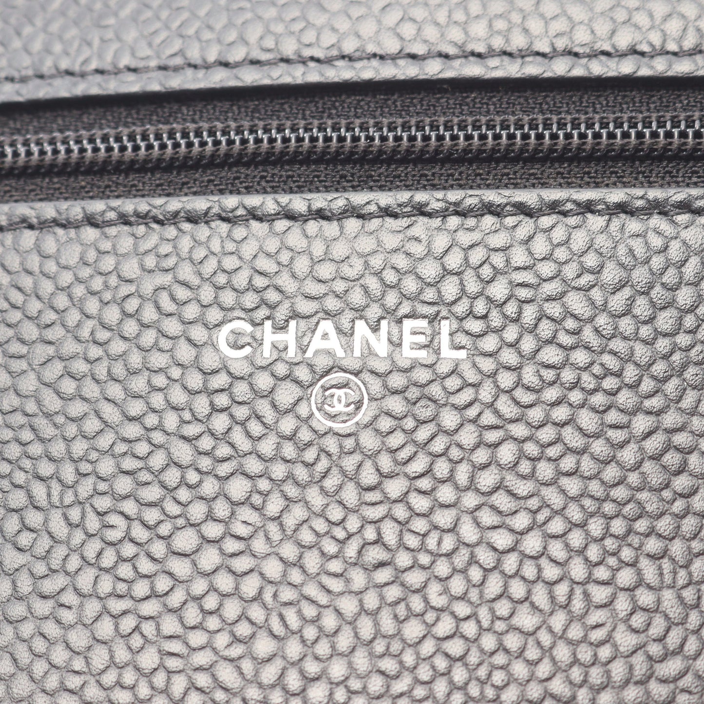 ココマーク チェーンウォレット レザー エナメルレザー ブラック シルバー金具 シャネル バッグ CHANEL