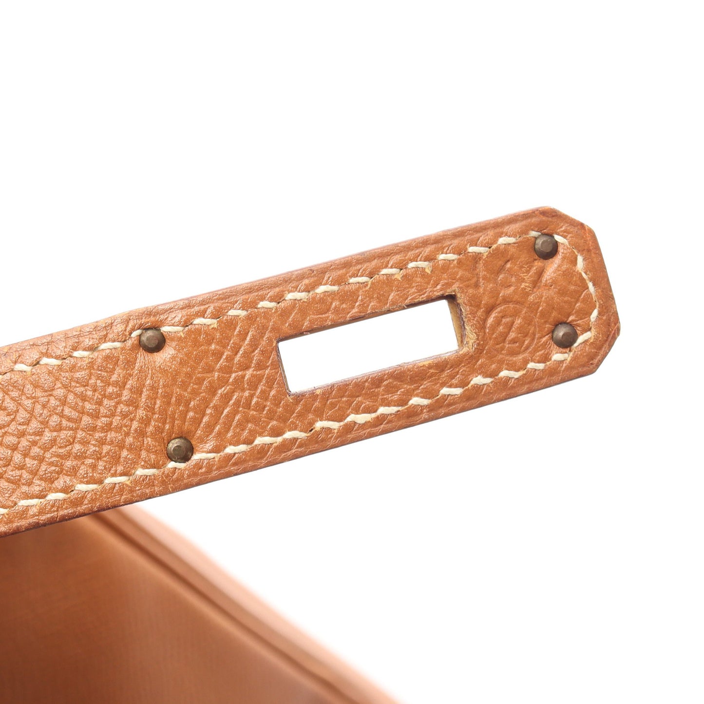 バーキン40 ゴールド ハンドバッグ クシュベル ブラウン ゴールド金具 ○Z刻印 エルメス バッグ HERMES