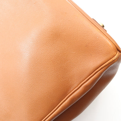 バーキン40 ゴールド ハンドバッグ クシュベル ブラウン ゴールド金具 ○Z刻印 エルメス バッグ HERMES