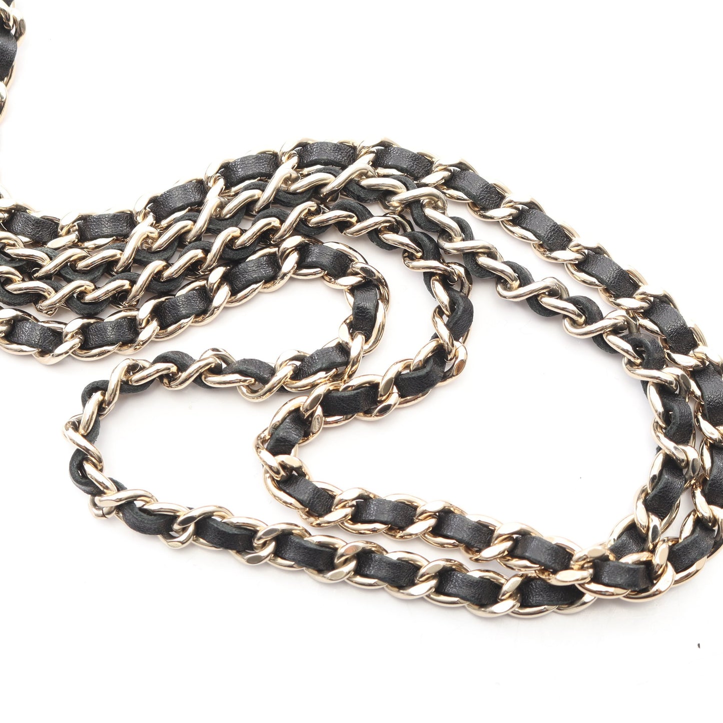 トレンディCC ミニ チェーンショルダーバッグ ラムスキン ブラック ゴールド金具 シャネル バッグ CHANEL