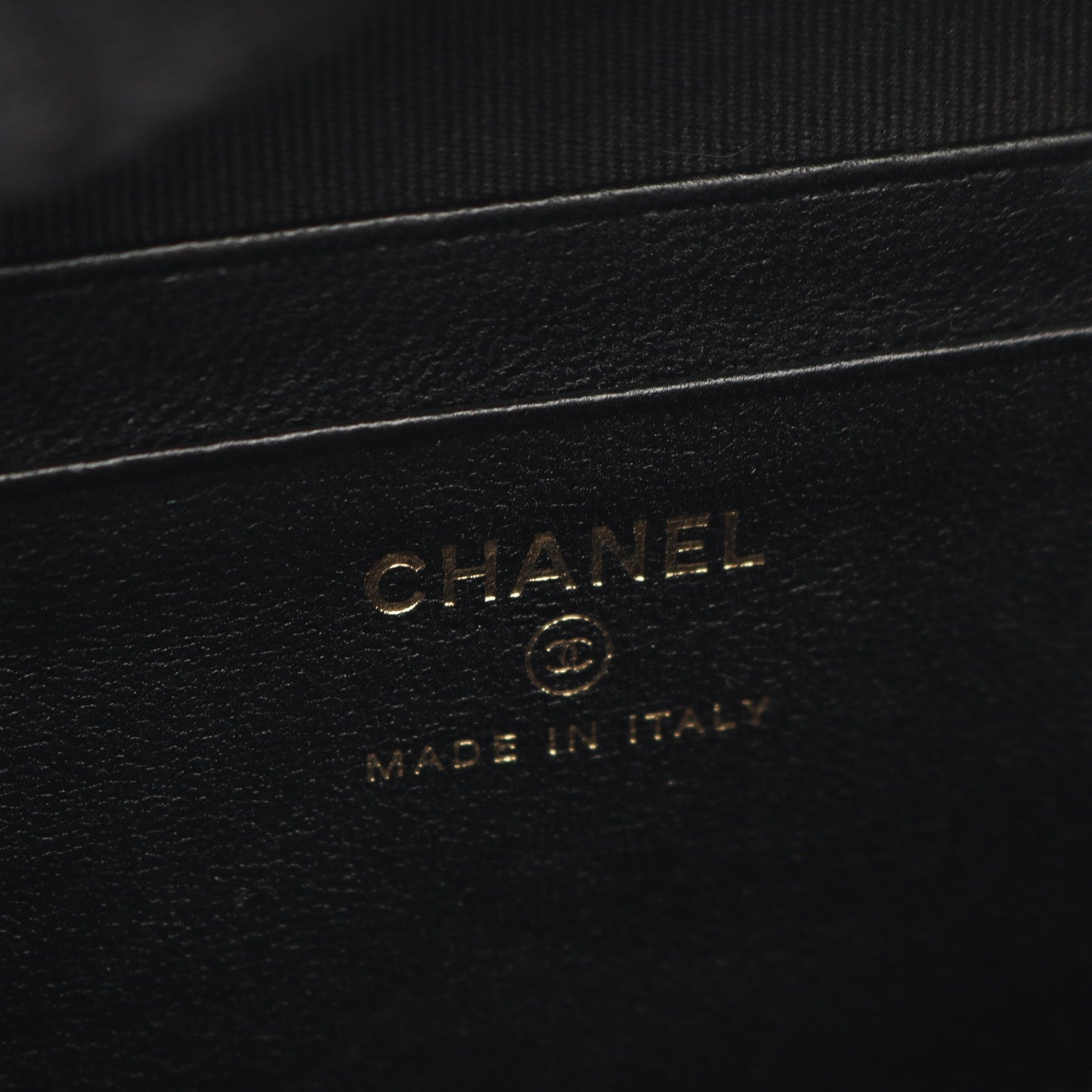 トレンディCC ミニ チェーンショルダーバッグ ラムスキン ブラック ゴールド金具 シャネル バッグ CHANEL