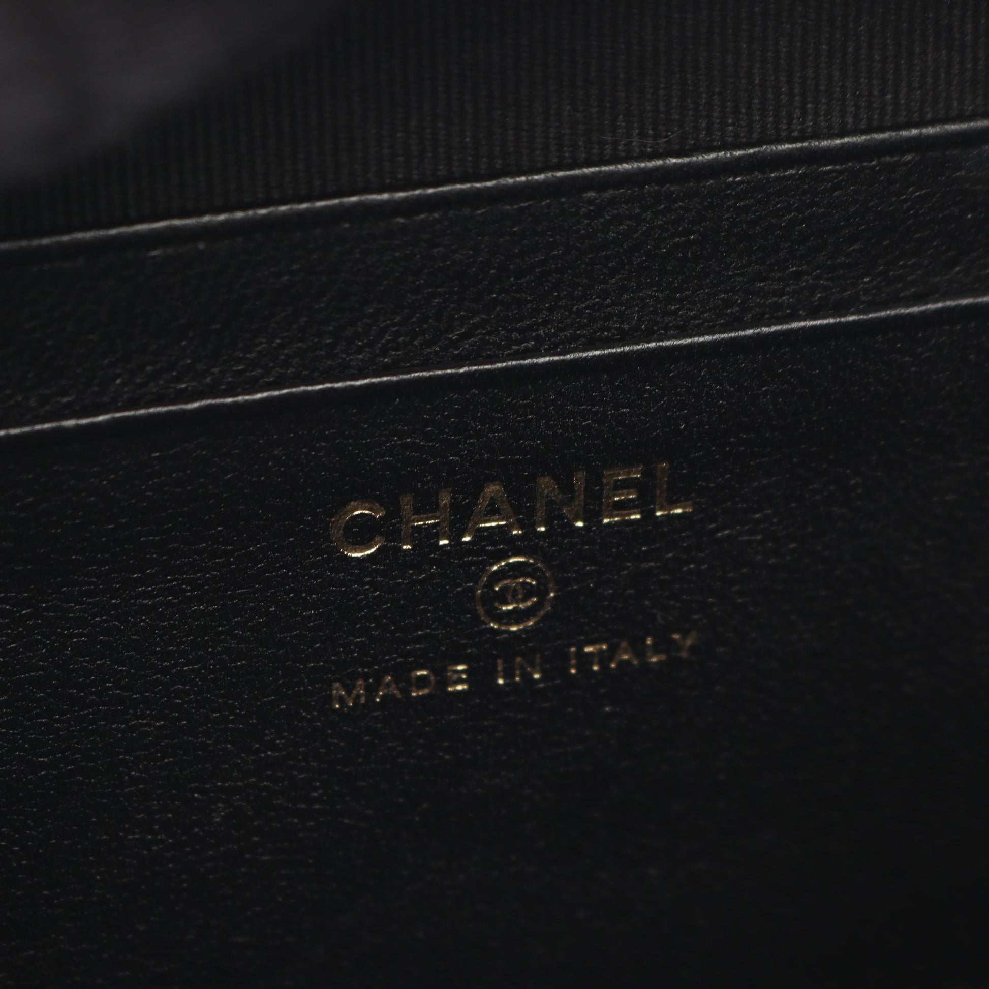 トレンディCC ミニ チェーンショルダーバッグ ラムスキン ブラック ゴールド金具 シャネル バッグ CHANEL