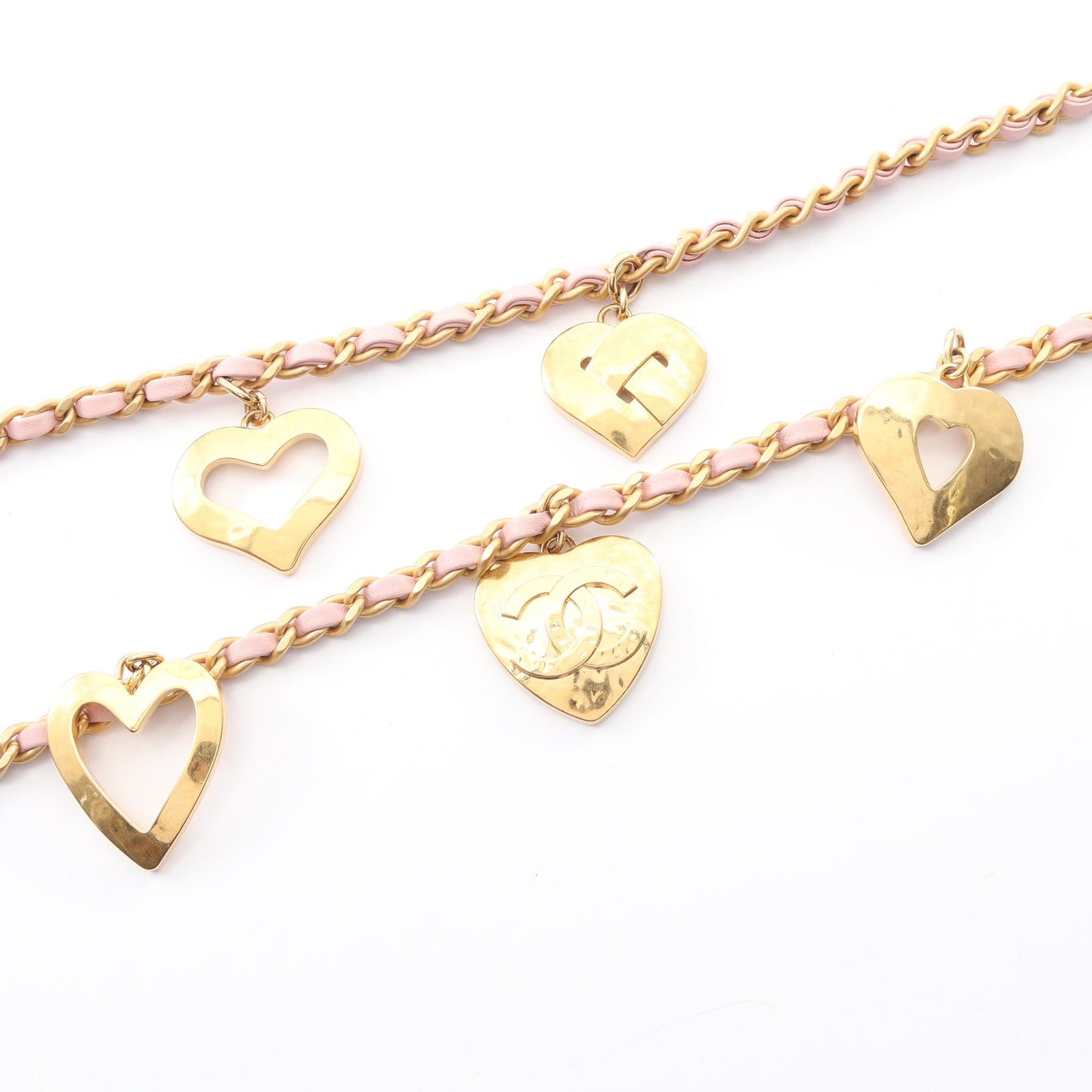 ミニマトラッセ チェーンショルダーバッグ ラムスキン ライトピンク ゴールド金具 シャネル バッグ CHANEL