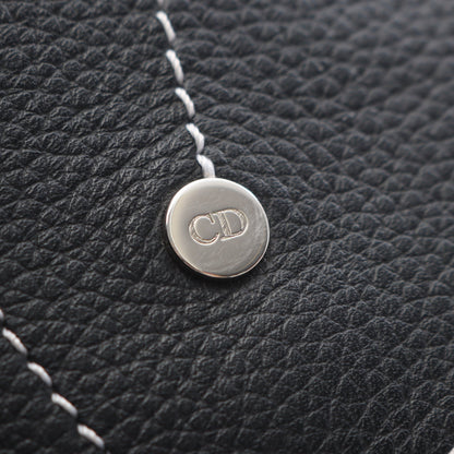 サドル ショルダーバッグ レザー ブラック クリスチャンディオール バッグ Christian Dior