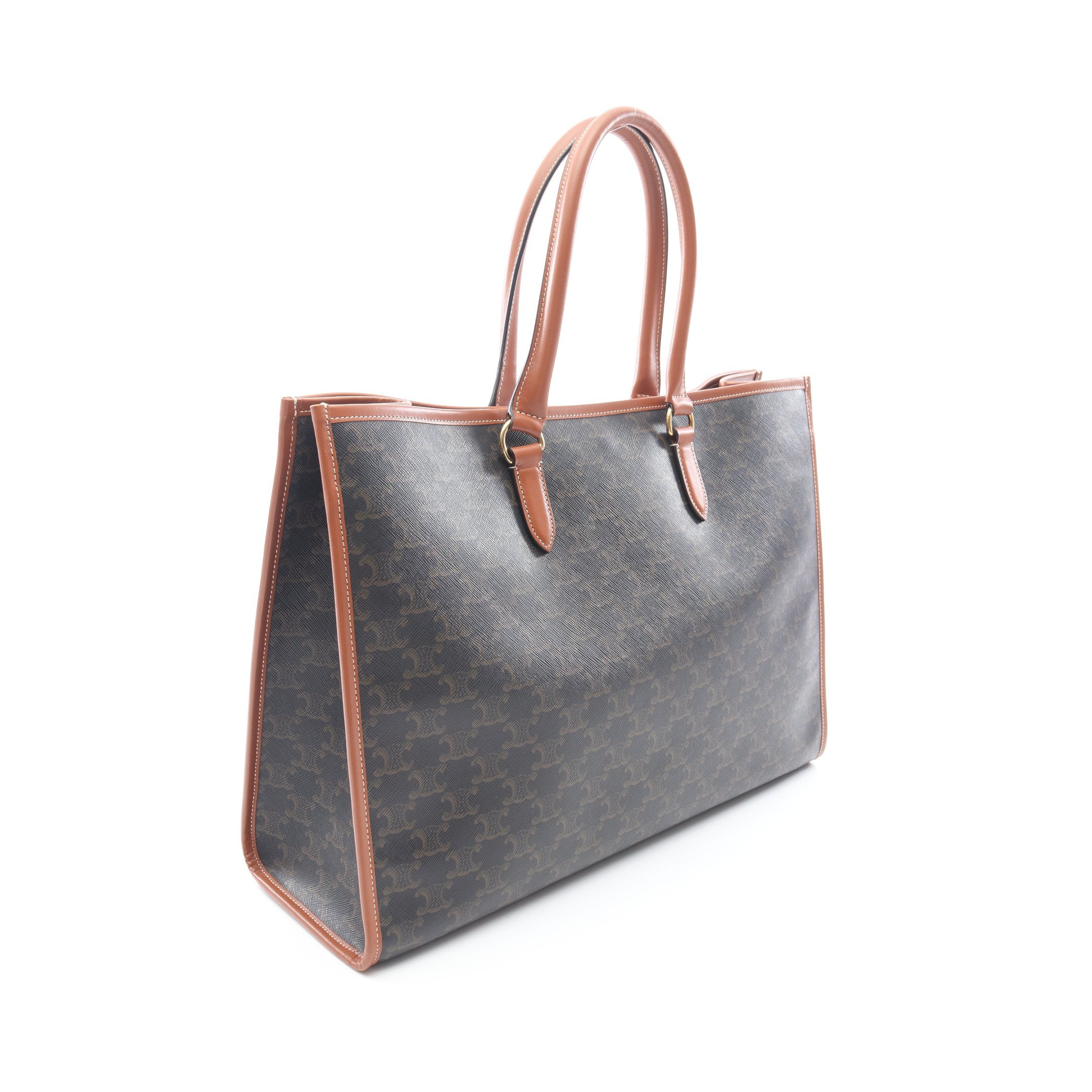 トートバッグ CELINE セリーヌ PVC レザー マカダム - マカダム柄 PVC