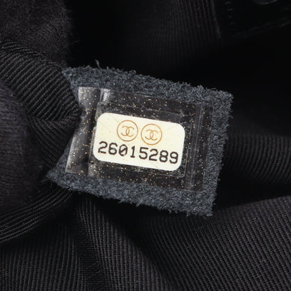ボーイシャネル チェーンショルダーバッグ キャビアスキン ブラック アンティークシルバー金具 シャネル バッグ CHANEL