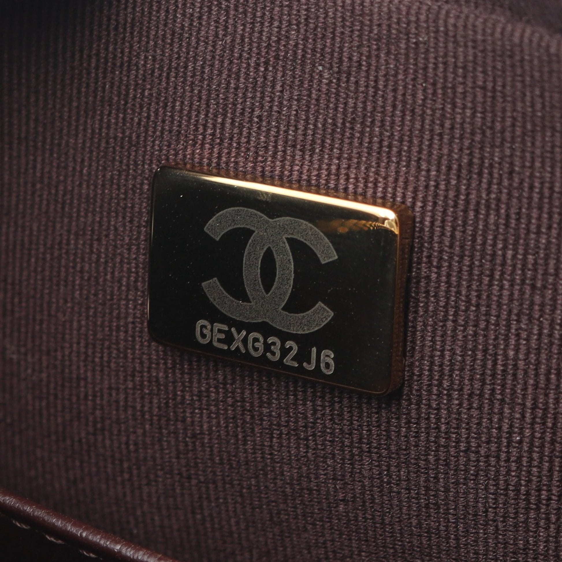 マトラッセ ミニ ボーリング 2WAY チェーンショルダーバッグ ラムスキン ダークブラウン ゴールド金具 シャネル バッグ CHANEL