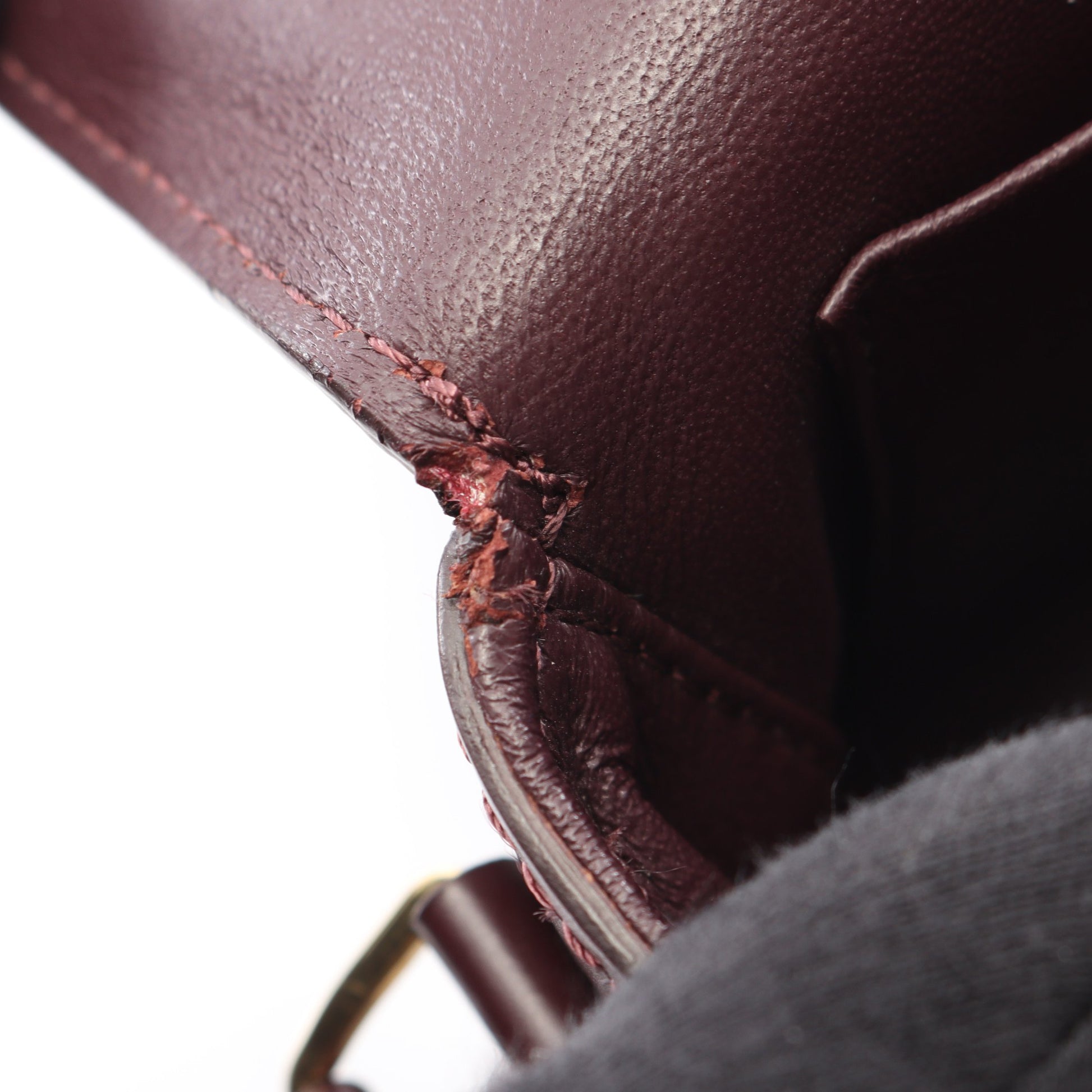 ショルダーバッグ レザー ボルドー セリーヌ バッグ CELINE