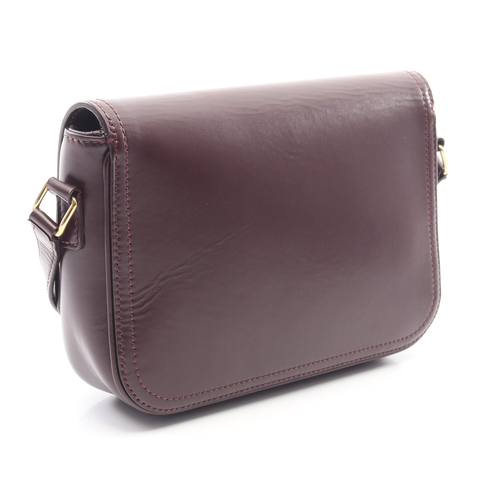 ショルダーバッグ レザー ボルドー セリーヌ バッグ CELINE
