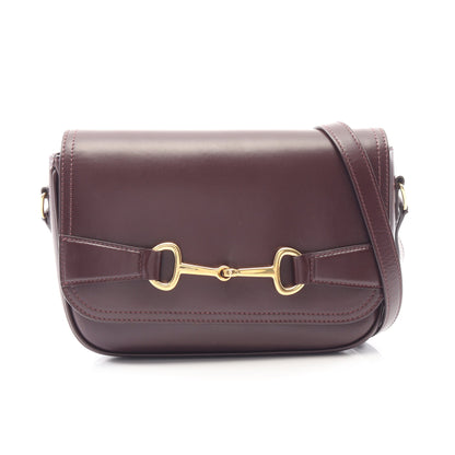 ショルダーバッグ レザー ボルドー セリーヌ バッグ CELINE