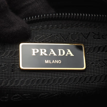 カモフラージュ 2WAY ハンドバッグ トートバッグ ナイロン サフィアーノレザー イエローグリーン マルチカラー プラダ バッグ PRADA