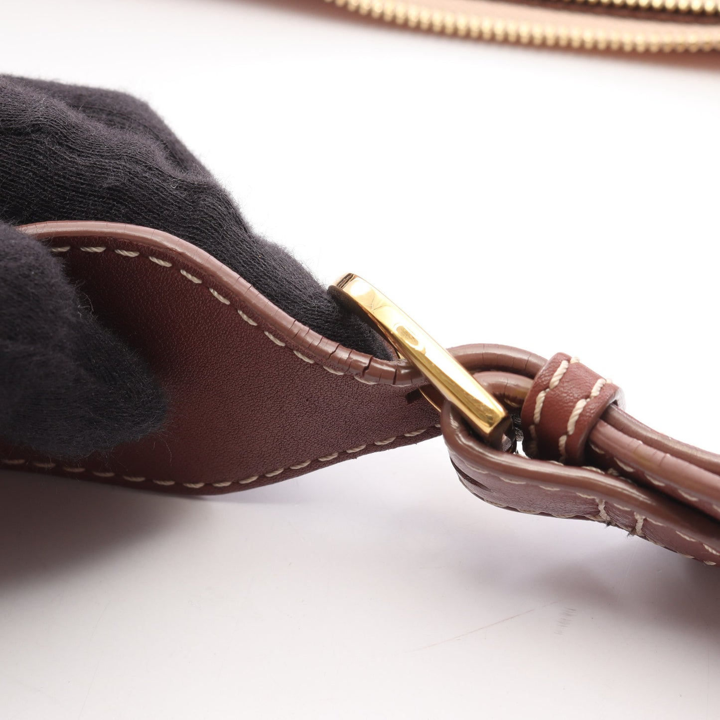 160th Anniversary ショルダーバッグ キャンバス スエード レザー アイボリー ピンクブラウン ブラウン ロエベ バッグ LOEWE