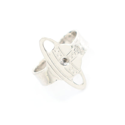 NEW DIAMANTE HEART ピアス ラインストーン シルバー レッド クリア ヴィヴィアンウエストウッド アクセサリー Vivienne Westwood
