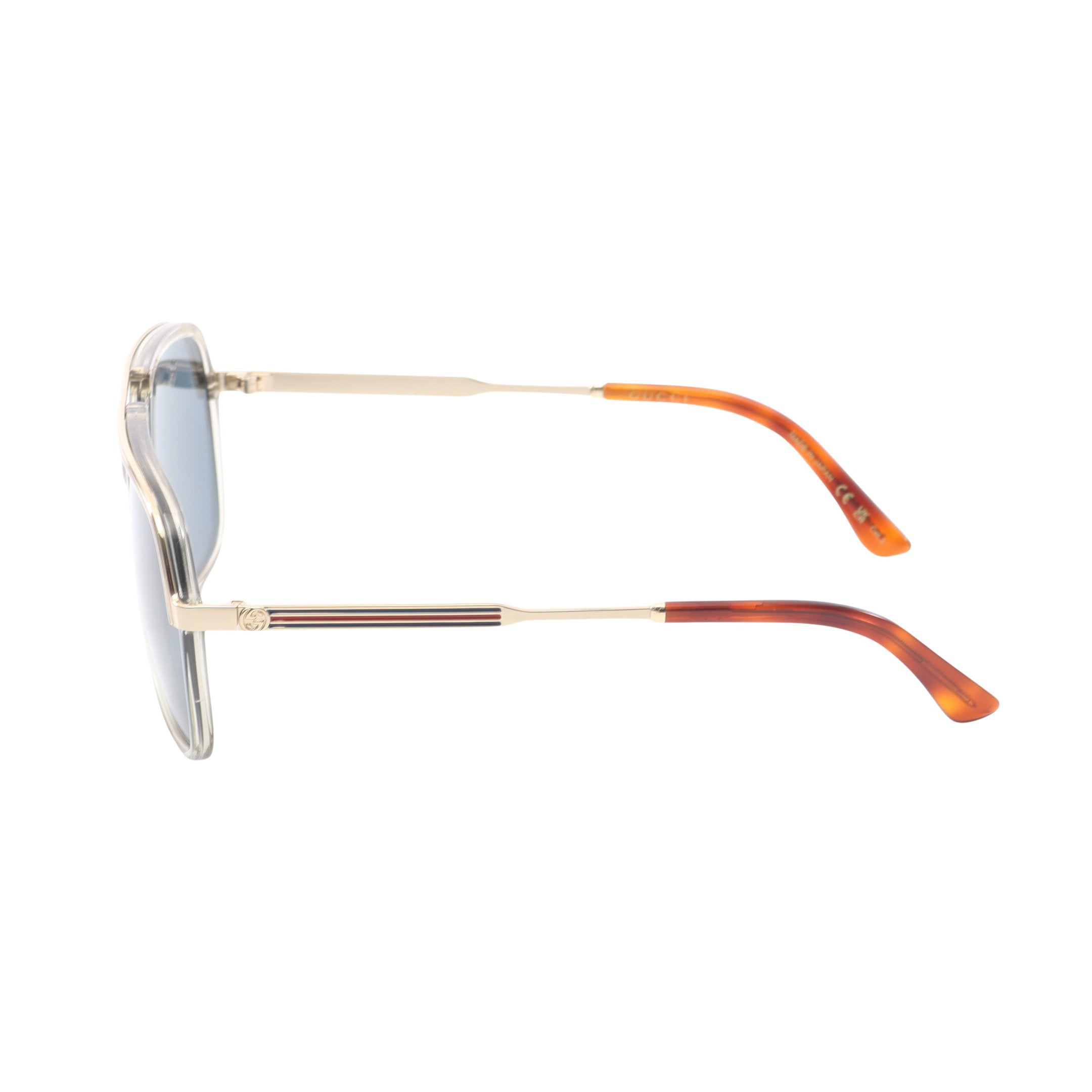 グッチ GUCCI GUCCIFY サングラス 衣料品 GP / プラスチック レディース ゴールド系 / アイボリー系 【中古】 サングラス GP ゴールド クリア グッチ – RECLO